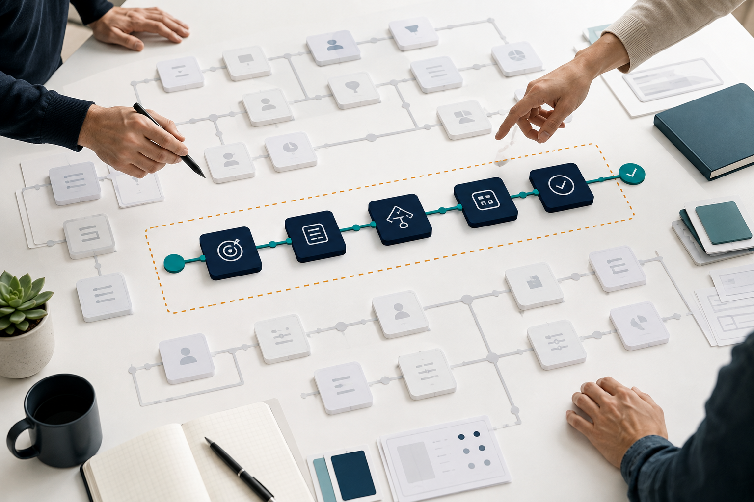 A small first release within a larger roadmap